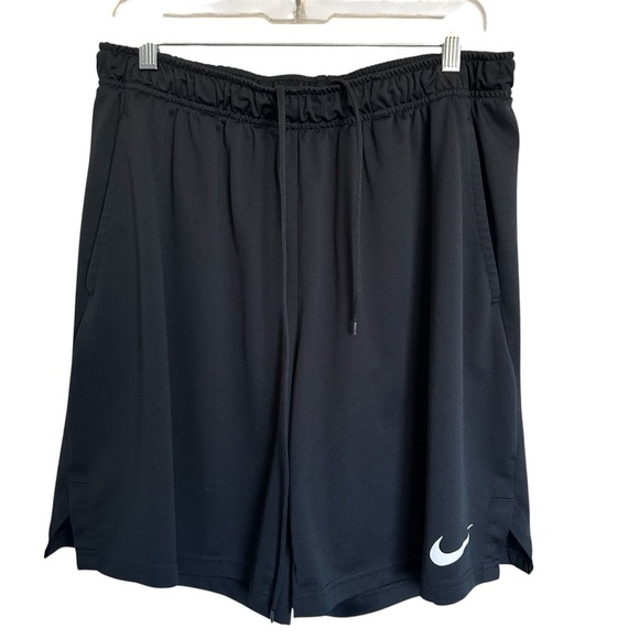 Nike Dri-Fit STANDARD FIT Men's Black Athletic Training Shorts Size XXL - Picture 1 of 10